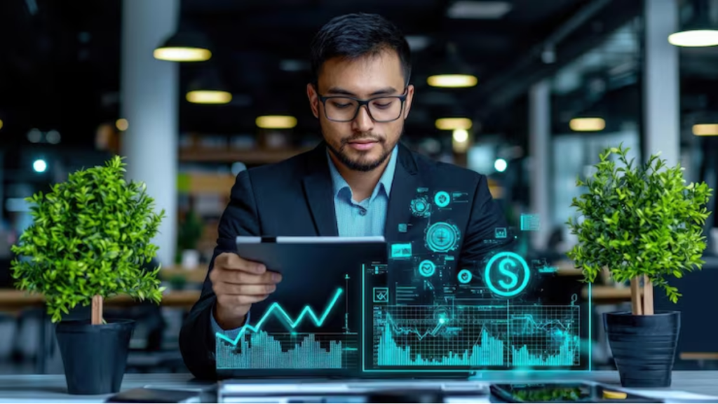 AI portfolio rebalancing tools dashboard for beginner investors showing asset allocation and performance