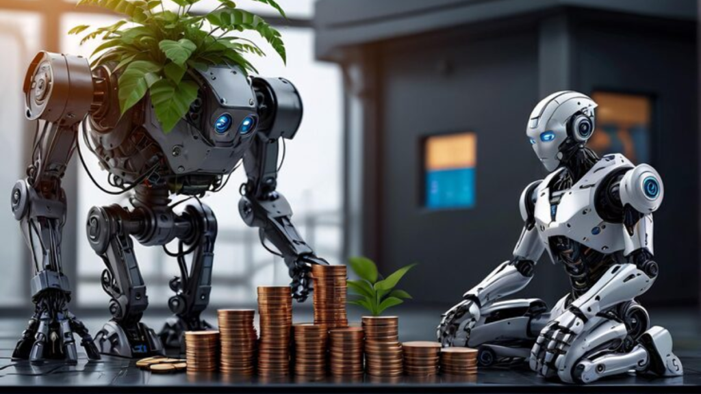 AI agents analyzing data to find high-yield savings accounts