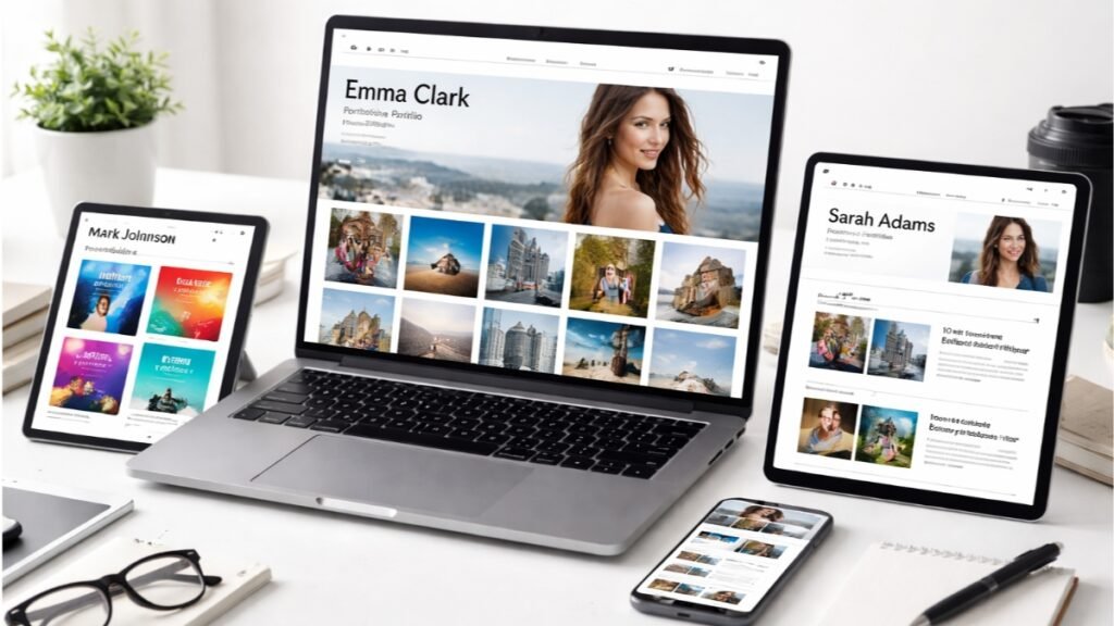 online free portfolio sites for designers and students