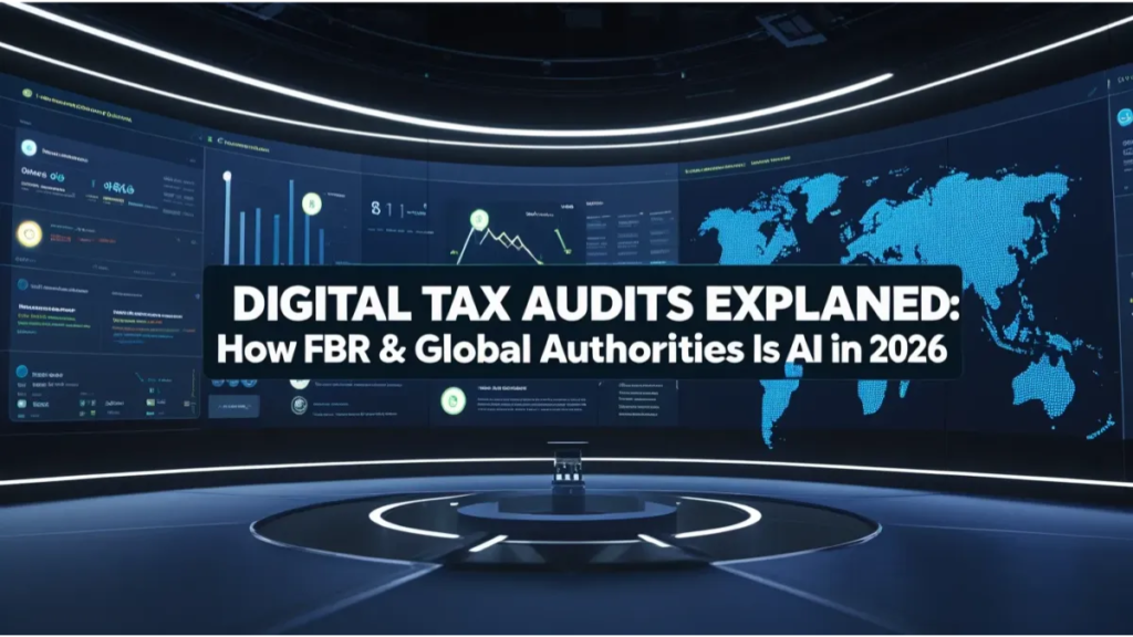 User automating tax filing using AI software on a laptop in 2026