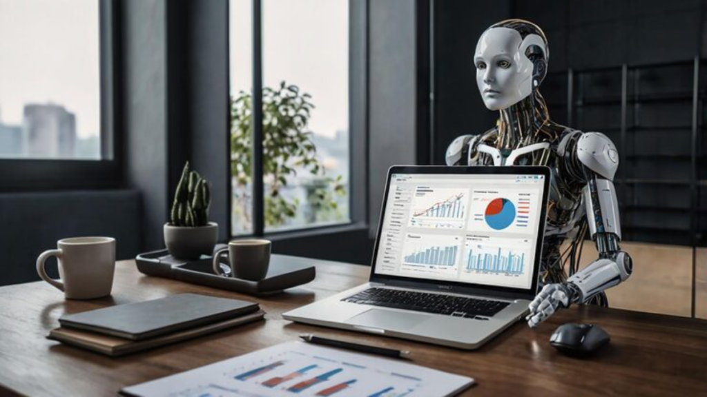 AI portfolio rebalancing tools dashboard for beginner investors showing asset allocation and performance