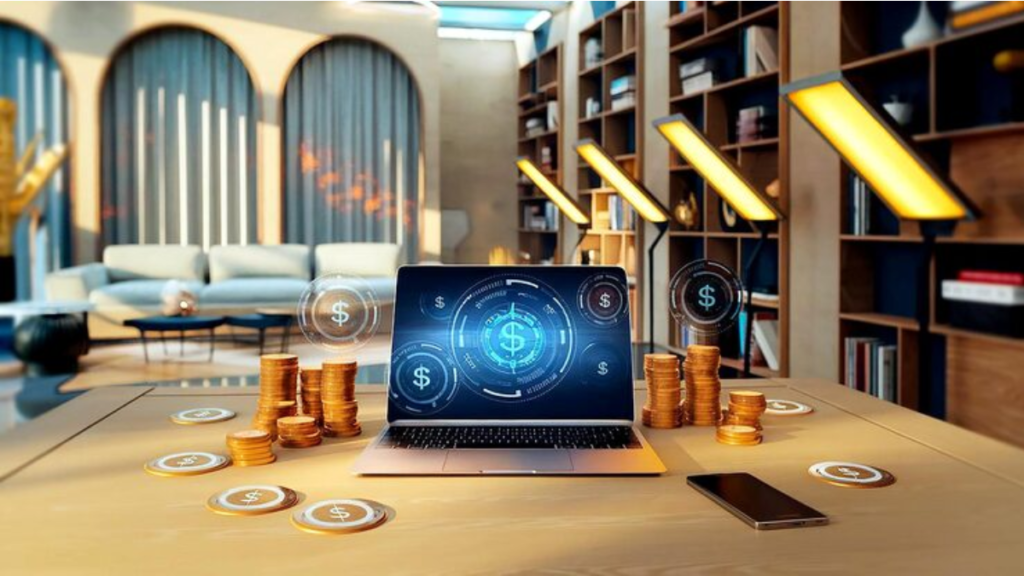 AI agents analyzing data to find high-yield savings accounts