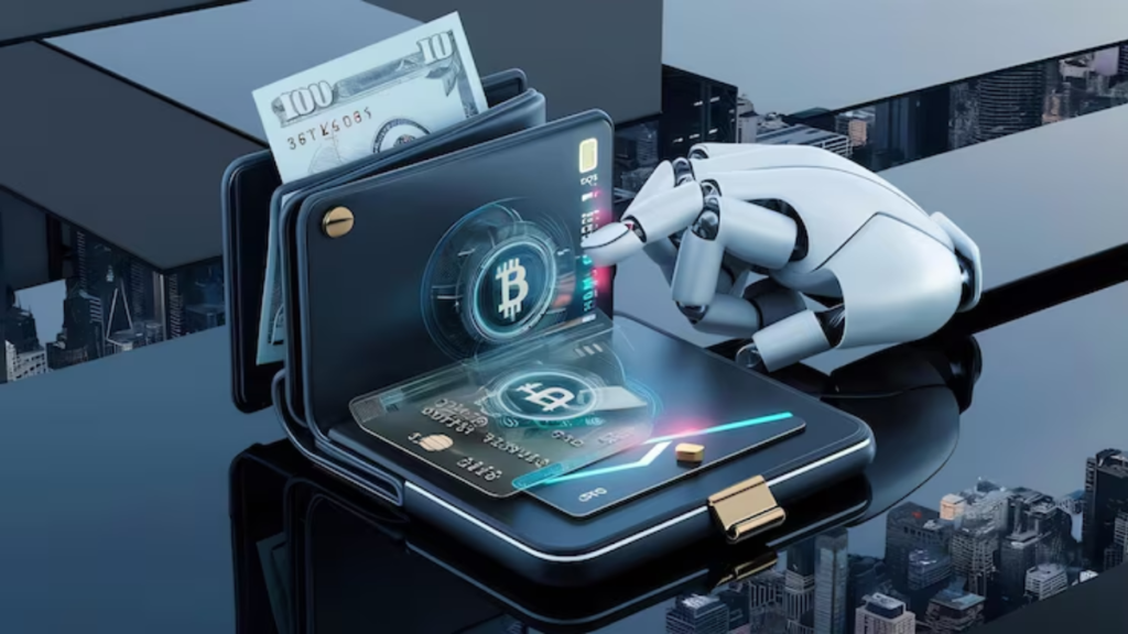 AI agents analyzing data to find high-yield savings accounts