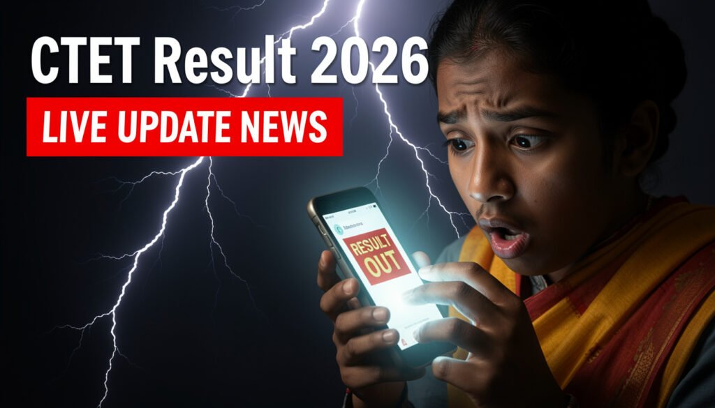 CTET Result 2026 Live Update Hindi