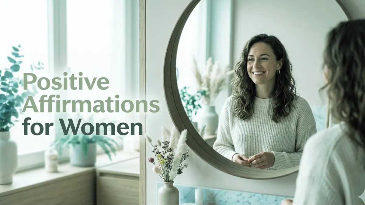 Positive affirmations for women to boost confidence and self love